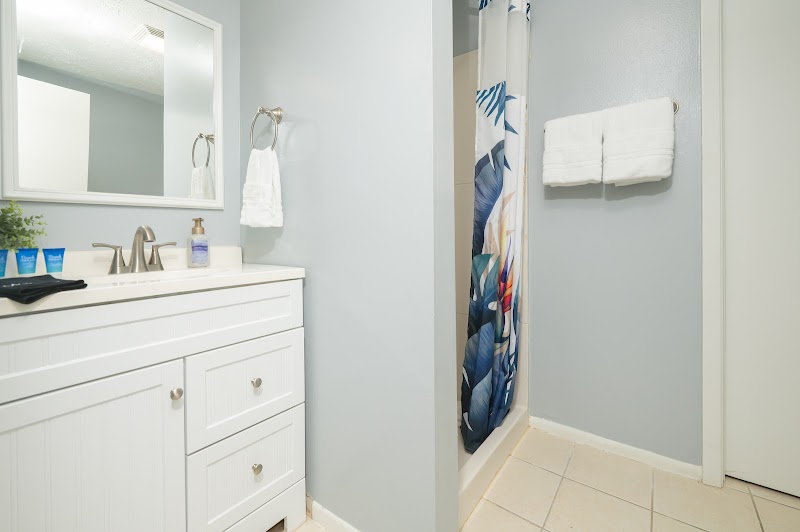 King bedroom in Tropical Tides at Sundial Suites Panama City Beach