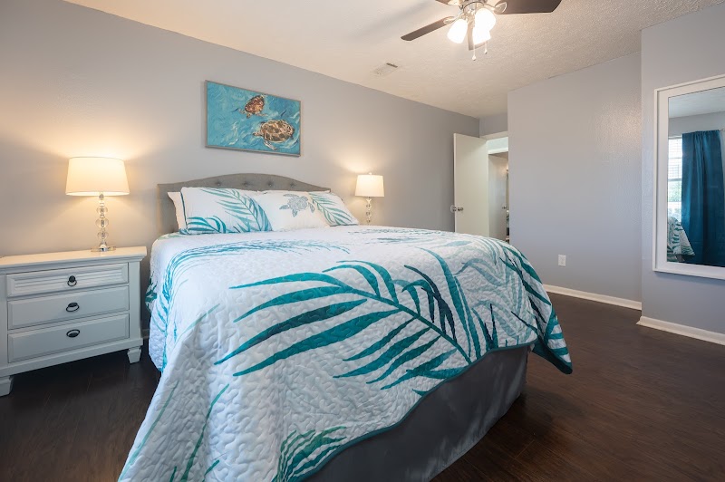 King bedroom in Tropical Tides at Sundial Suites Panama City Beach