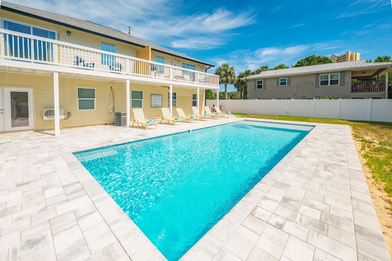 Heated pool at Sundial Suites — renovated for 2026 Panama City Beach