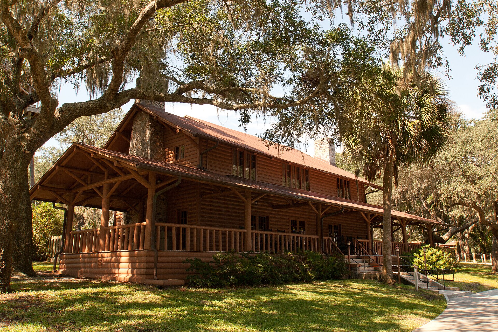 The historic Camp Helen Lodge in Panama City Beach