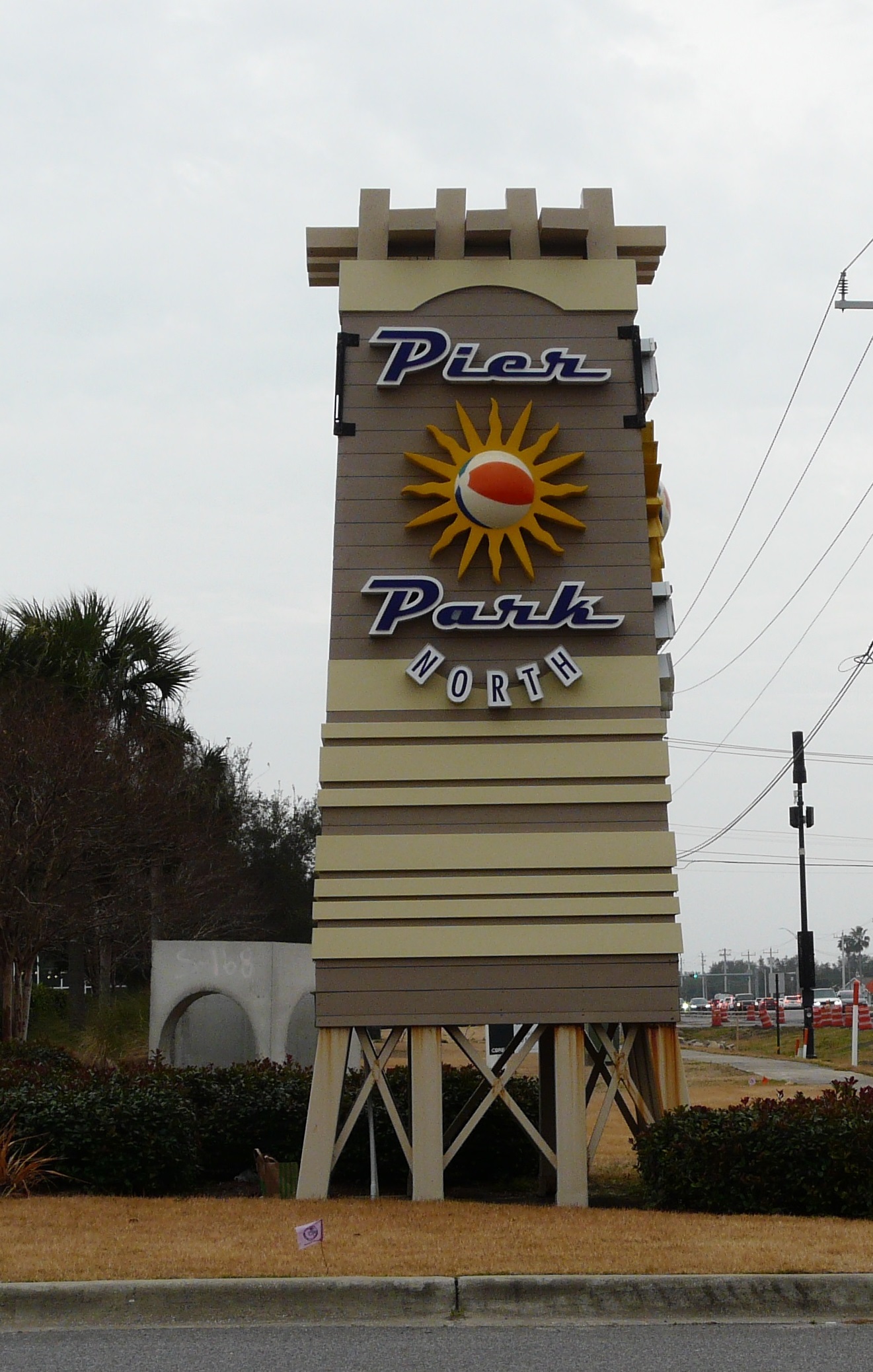 Pier Park signage in Panama City Beach