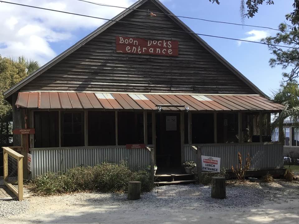 Boon Docks restaurant exterior, Panama City Beach
